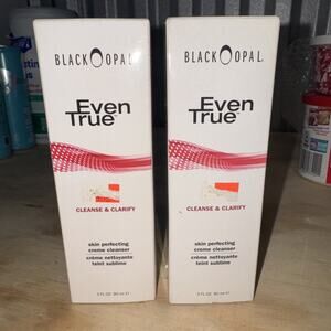 2x Black Opal Even True Cleanse Clarify Skin Perfecting Cleanser 3 Fl Oz